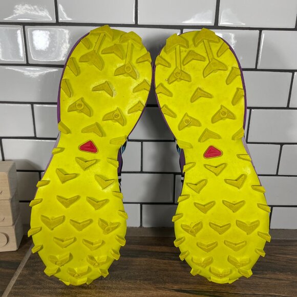 Salomon Speedcross 3 Trail Running Shoes Womens Size 9.5 Multicolor Sneakers - Picture 9 of 15